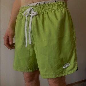 Nike Men's Green Swim Shorts